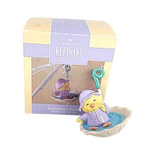 Vtg 1992 Hallmark Everything's Ducky Easter Collection Keepsake Ornament